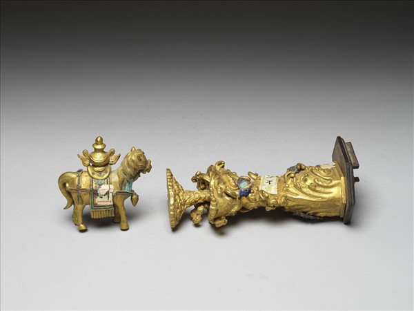 銅鍍金七政寶（寶馬）