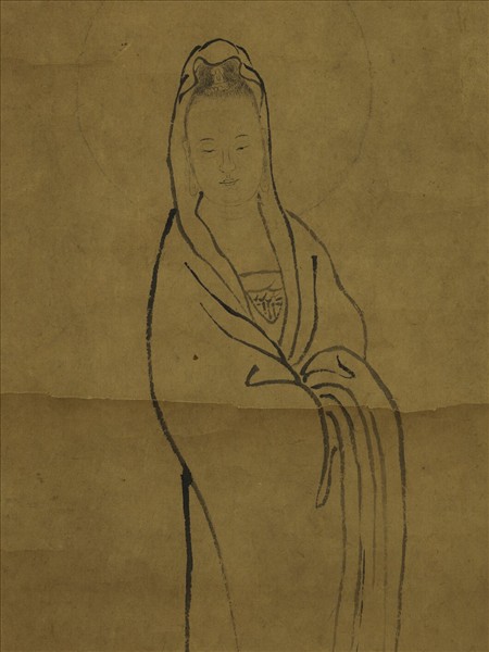 清張照觀音圖　軸