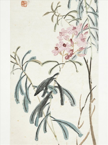 清吳熙載花卉　軸