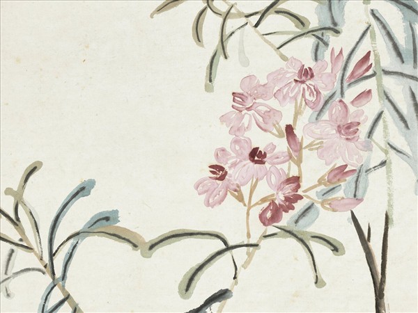 清吳熙載花卉　軸