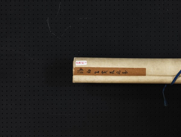 清湯貽汾黃花　軸