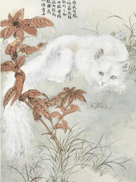 民國張曾益耄耋圖 軸