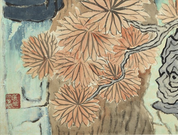 民國李瑞清無量壽佛　軸