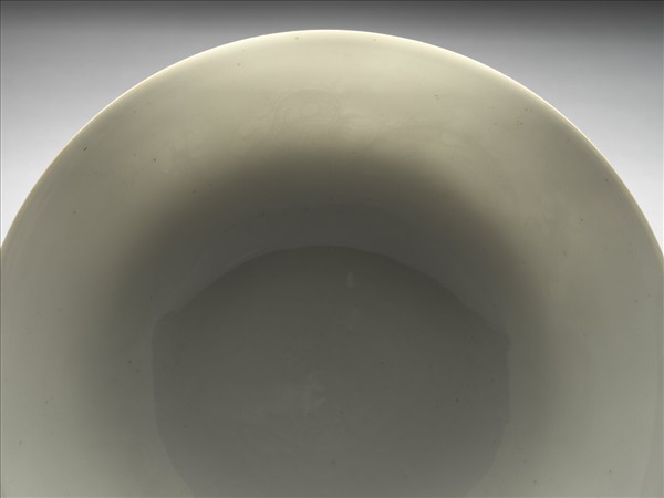 甜白雙龍高足碗