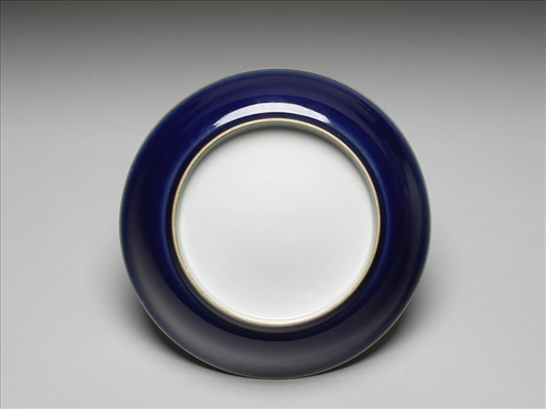 霽青釉盤