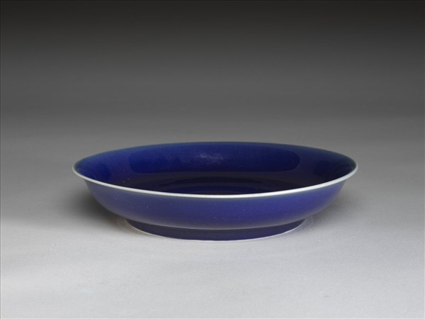 霽青釉盤
