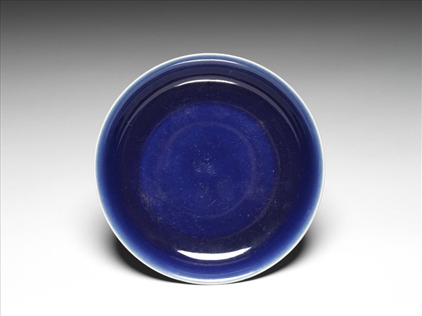 霽青釉盤