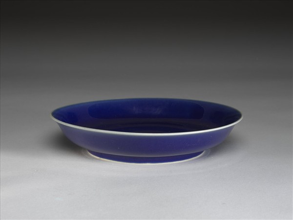 霽青釉盤
