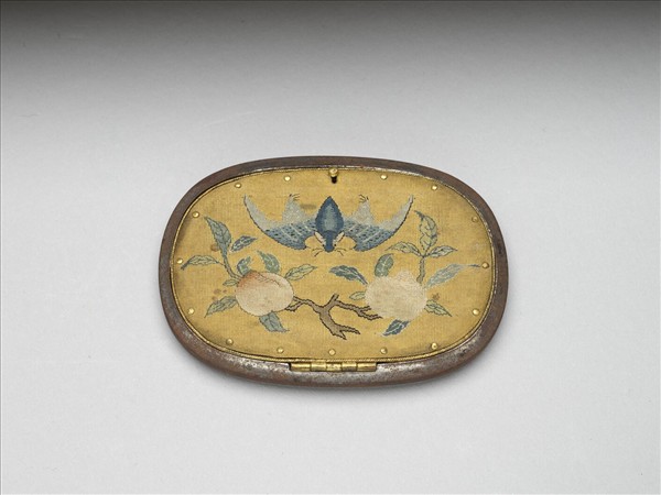 緙絲福壽火鏈盒