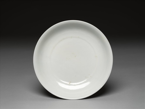 青花龍紋白裡盤