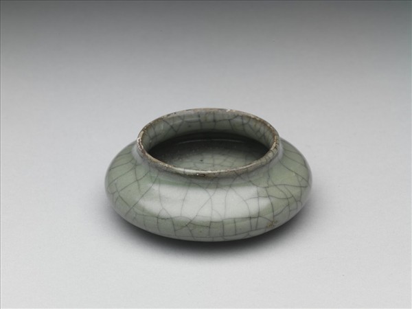 哥窯系 青瓷水盛