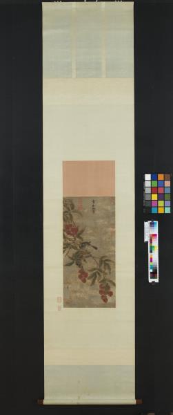 宋徽宗荔枝圖　軸