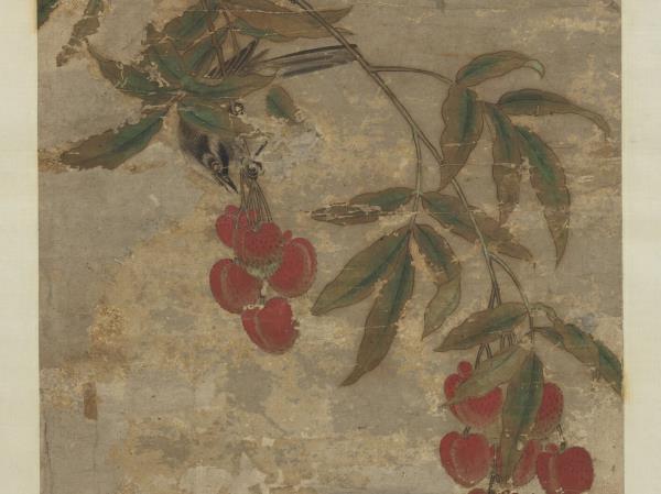 宋徽宗荔枝圖　軸