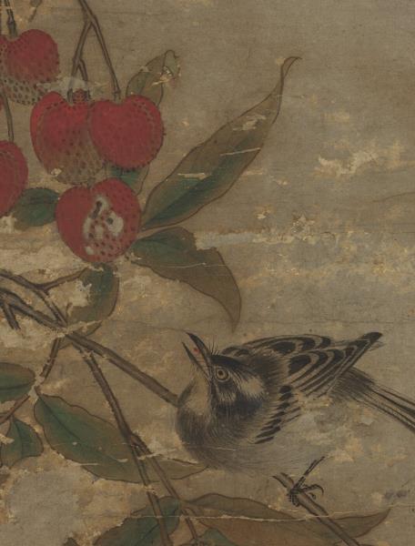 宋徽宗荔枝圖　軸