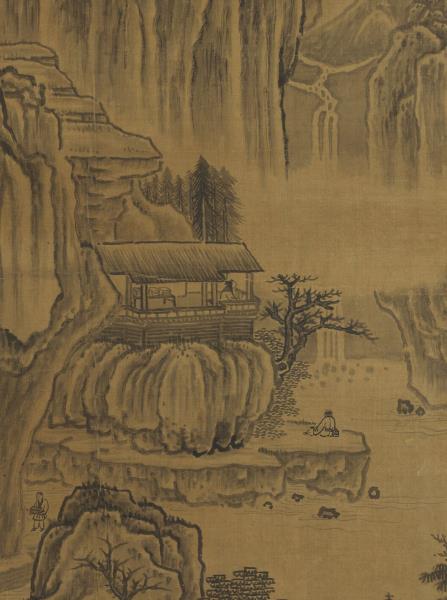 宋蔡京環翠圖　軸