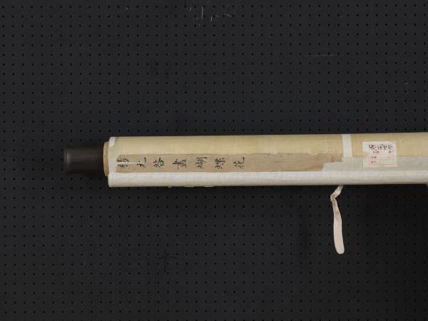 宋揚无咎畫蝴蝶花　軸