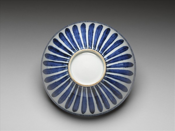 官窯 青花花卉碗