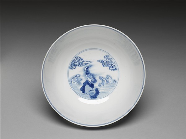 青花五倫圖碗