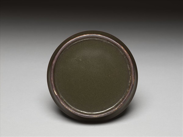 茶葉末釉碟