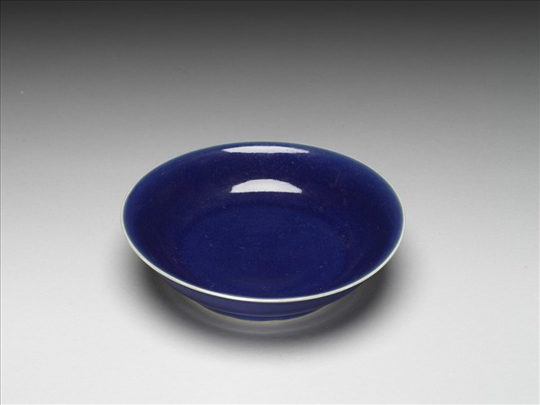 霽青釉盤