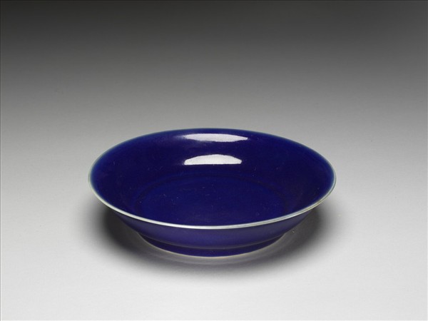 霽青釉盤