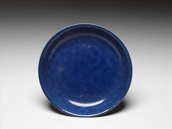 霽青龍紋盤