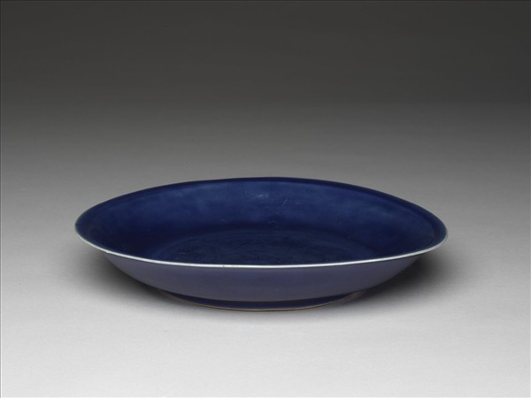 霽青龍紋盤