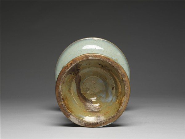 鈞窯 月白出戟尊