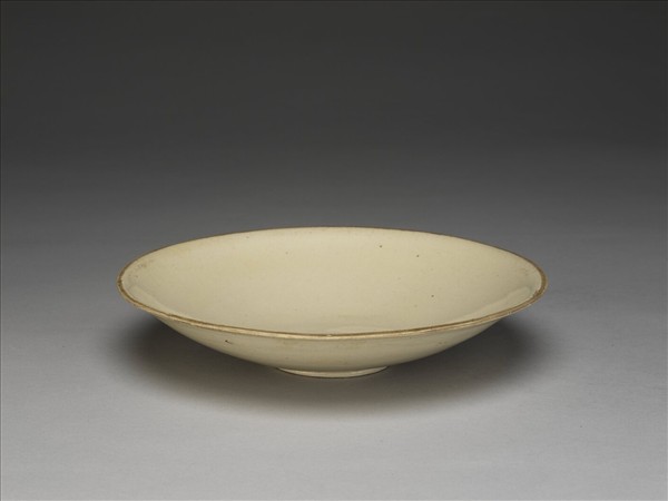 定窯 白瓷盤