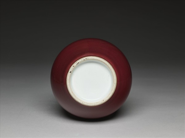 霽紅釉膽瓶