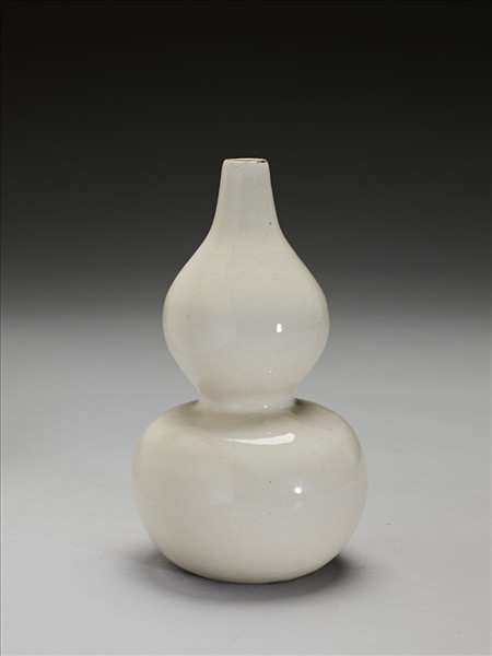 白瓷葫蘆瓶