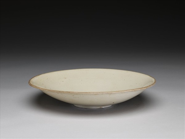 定窯 白瓷盤