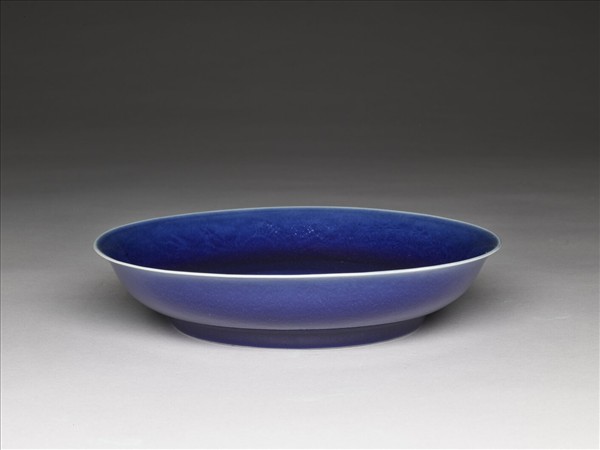 霽青釉盤