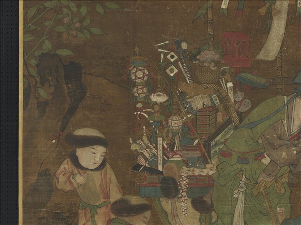 宋人貨郎圖　軸