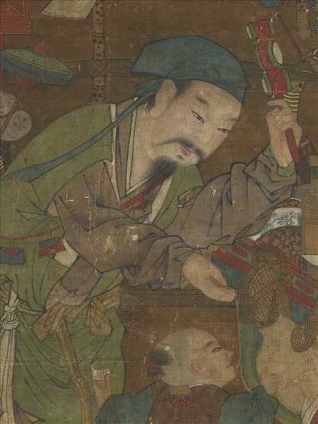 宋人貨郎圖　軸