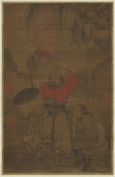 宋人畫羅漢　軸