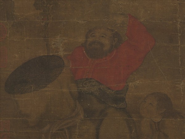 宋人畫羅漢　軸