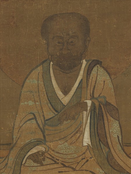 宋人畫十六尊者（十三）　軸