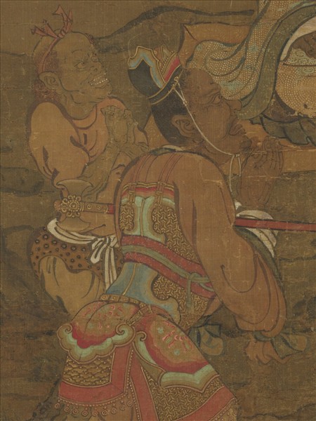 宋人畫十六尊者（十三）　軸