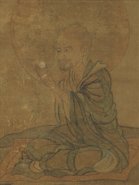 宋人畫十六尊者（十二）　軸