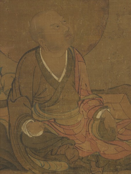 宋人畫十六尊者（十五） 軸