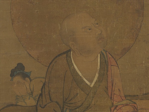 宋人畫十六尊者（十五） 軸