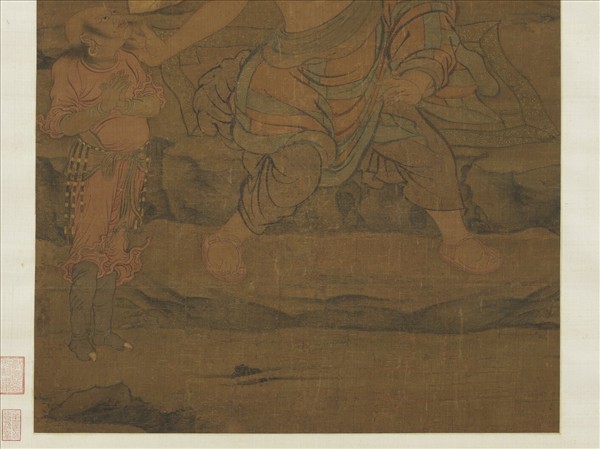 宋人畫十六尊者（三）　 軸