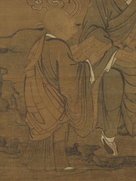 宋人畫十六尊者（六）　軸