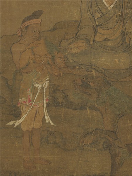 宋人畫十六尊者（十一）　軸