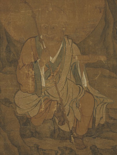 宋人畫十六尊者（八）　軸