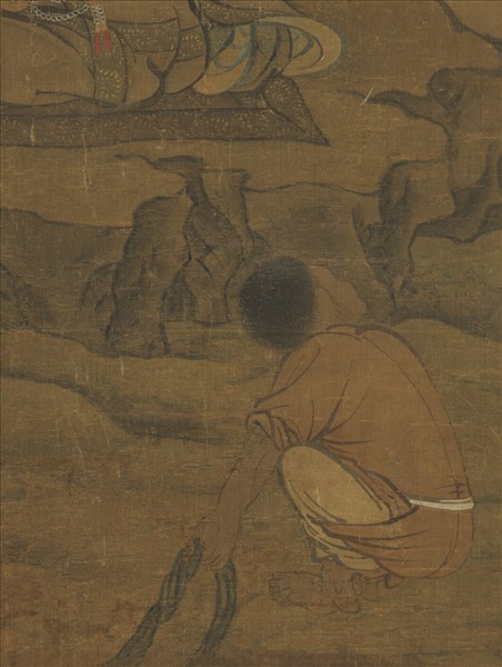 宋人畫十六尊者（一）　軸