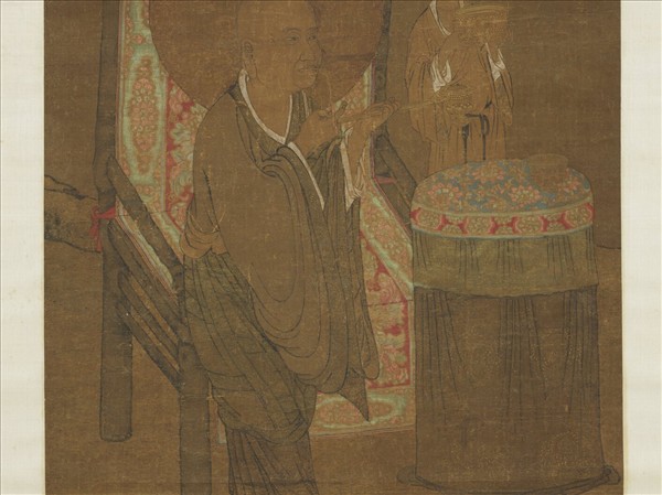 宋人畫十六尊者（七）　軸