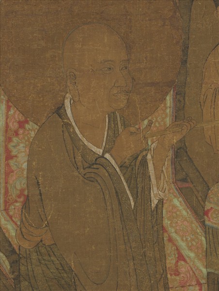 宋人畫十六尊者（七）　軸