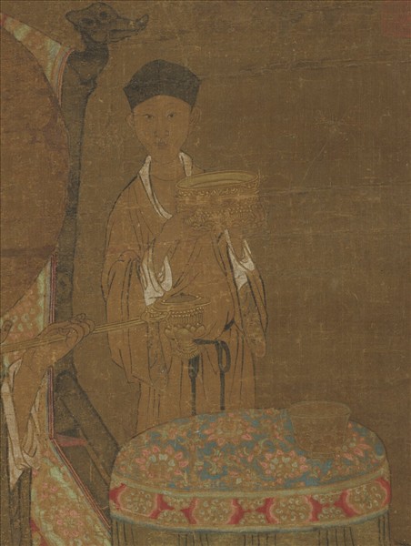 宋人畫十六尊者（七）　軸